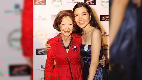 PAWS up to 70: Nita Lichauco and Anna Cabrera.