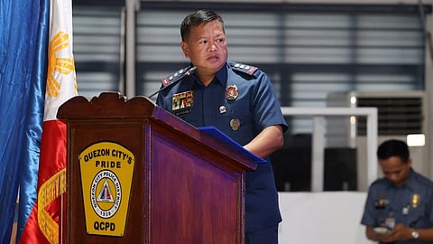 QCPD acting director P/Col. Melecio M Buslig Jr.