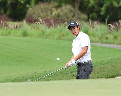 Zachary Villaroman represents the future of Philippine golf after winning the boys’ 16-18 category of the ICTSI Junior PGT last Friday at The Country Club in Sta. Rosa, Laguna.