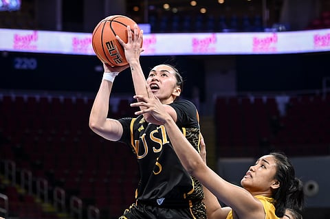 Kent Pastrana and the UST Growling Tigresses shut down their second-round campaign with a bang after posting a 66-57 win over the FEU Lady Tamaraws in Season 87 UAAP women’s basketball tournament.