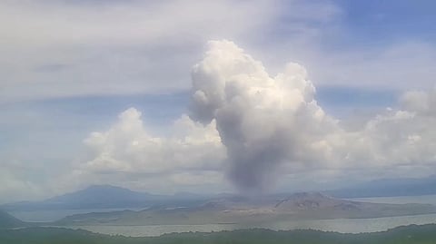 Another Taal phreatomagmatic eruption occurs