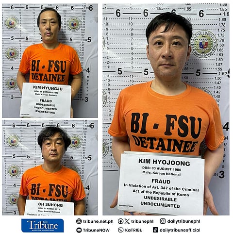 BI soon to deport 3 South Koreans