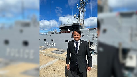 Federated States of Micronesia Justice Secretary Leonito Bacalando Jr.