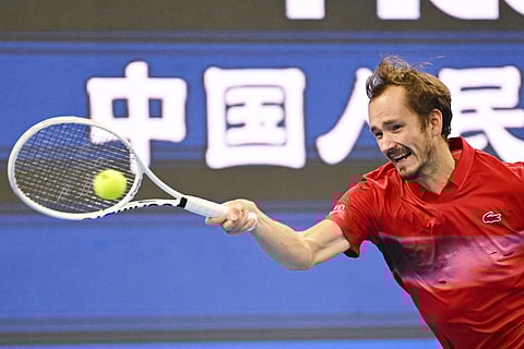 DANIIL Medvedev scores a sweet revenge as he made short work of Thiago Seyboth Wild in the men’s singles event of the Shanghai Open.