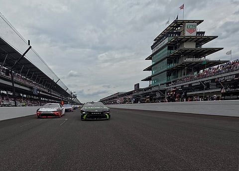 Keanu Reeves tries taking the fast lane.