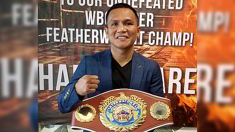 Charly Suarez wants to compete in a title fight in front of his countrymen.