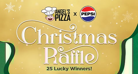Figaro Coffee and Pepsi Phl collab for Christmas raffle
