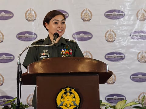 AFP spokesperson Col. Francel Margareth Padilla
