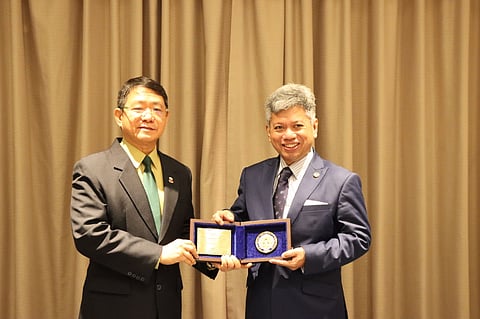 Philippine National Security Adviser Eduardo Año and Malaysia's National Security Council Director General Raja Dato' Nushirwan Bin Zainal Abidin. | Photo courtesy of NSC