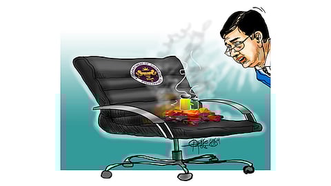 DoF head’s seat torched