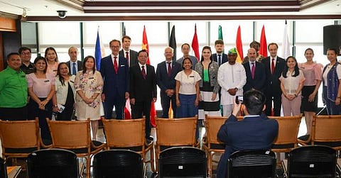 Mayor Abby Binay-Campos celebrated National Day today alongside ambassadors and representatives from various embassies based in Makati