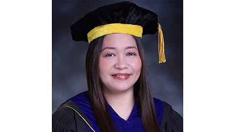 UST professor Donna May D. Papa, RMT, Ph.D., DPAM, Department of Biological Sciences.