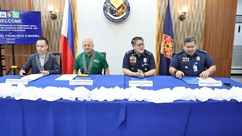 PNP, logistics companies ink anti-illegal drug peddling pact