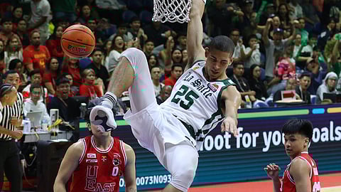 De La Salle University star Mike Phillips