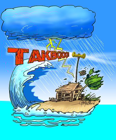 Facing storms and quakes