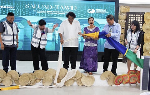 Opening the exhibit that recounted the story of the past year’s efforts.