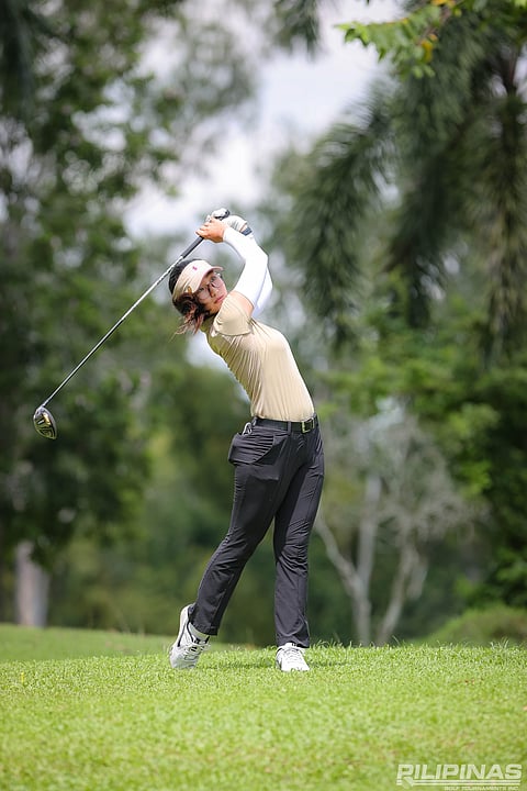 Jiwon Lee takes charge with a 68 to post a one-shot lead in the ICTSI Bacolod Golf Challenge.
