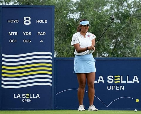 Samantha Bruce is an emerging light in Philippine golf.