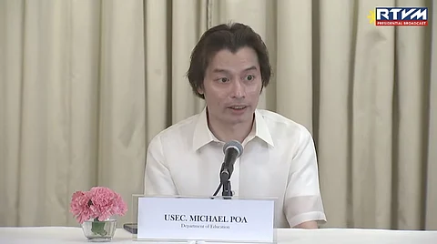 Former Undersecretary Michael Poa