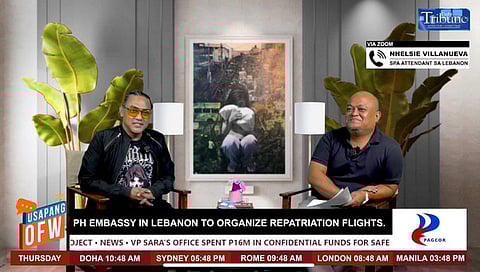 Nhelsie Villanueva, who works at the 7th Heaven Spa along Jal Eldib Highway in northern Beirut, made the observation during her interview on DAILY TRIBUNE’s digital show “Usapang OFW” on Thursday.