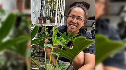 First Filipino Olympic gold medalist Hidilyn Diaz enjoys planting trees and watching them grow when she’s not training.