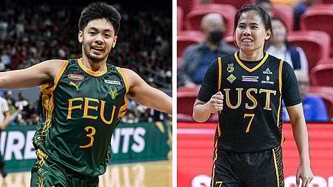 FEU Jorick Bautista & UST Tacky Tacatac
