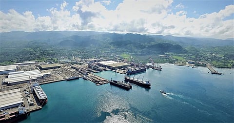 aerial photo of West Cebu Industrial Park
