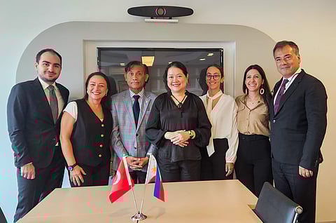 Ambassador Henry S. Bensurto Jr. and Consul General Shirlene C. Mananquil together with the lawyers of Çavuş and Coşkunsu Law Firm.
