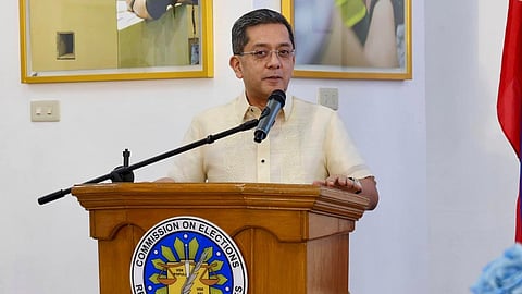 Comelec Chairperson George Garcia