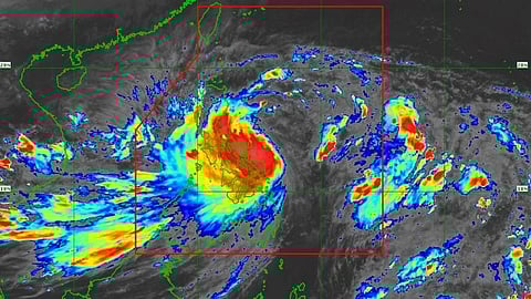 Tropical storm “Kristine”