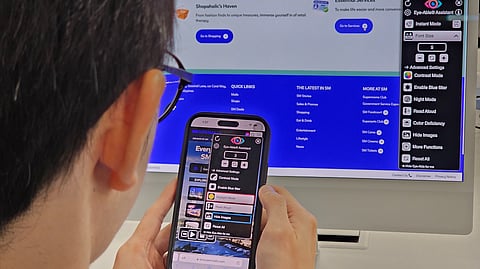 SM Cares champions digital accessibility with Eye-Able® on its website