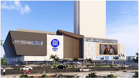 A mockup of SM City J Mall in Mandaue which expands the Visayas reach of SM Prime.