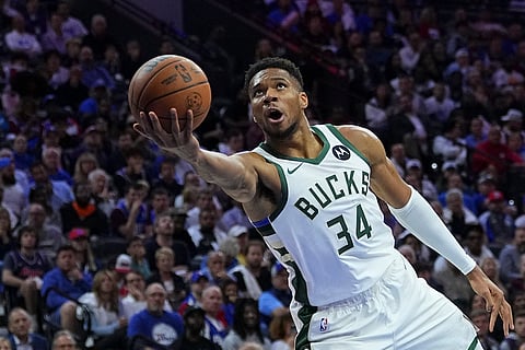 Giannis Antetokounmpo and the Milwaukee Bucks are off to a red-hot start following a 124-109 win over a crippled Philadelphia 76ers side in the NBA regular season.
