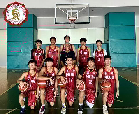 MLQU Mens Basketball team