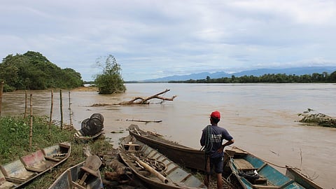 (FILE PHOTO) The flooded area of Sta. Isabel Norte