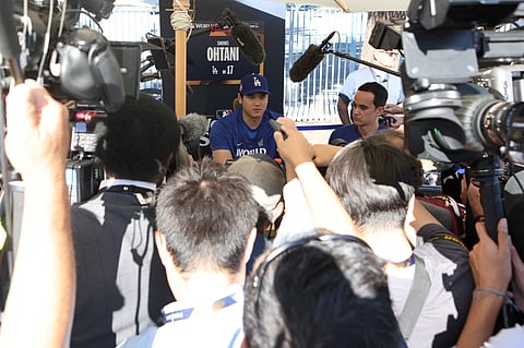 All eyes will be on Japanese sensation Shohei Ohtani when the Los Angeles Dodgers collide with the New York Yankees in the World Series on Saturday (Manila time).