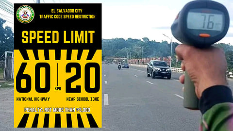 MisOr city imposes new speed limit
