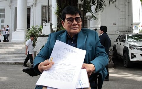 Retired Supreme Court associate justice Dante Tiñga