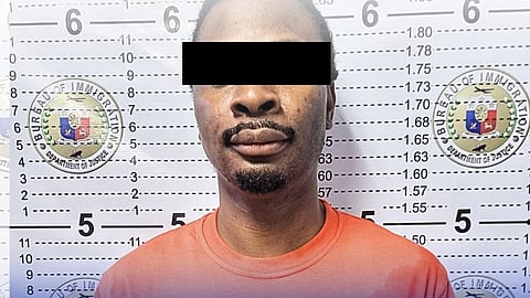 Wanted Nigerian collared by BI