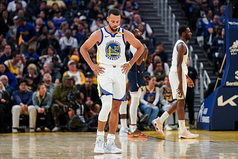Stephen Curry of the Golden State Warriors will miss two games due to an ankle injury.
