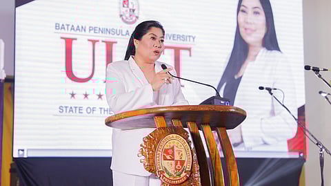 BPSU president Dr. Ruby Santos-Matibag