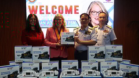 Australia gifts radios to Coast Guard