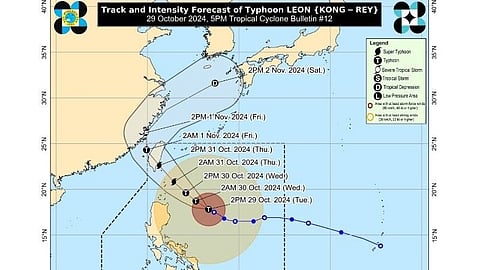 Typhoon “Leon”