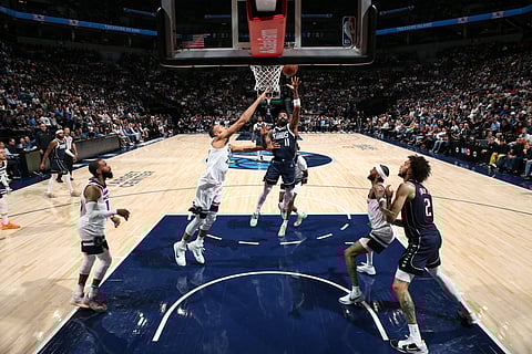 Kyrie Irving fires 35 points to help the Dallas Mavericks post a 120-114 win over the Minnesota Timberwolves in the NBA regular season.