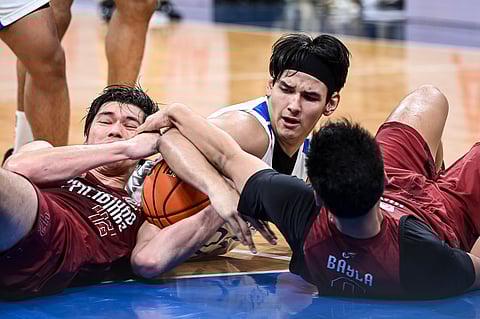 Quentin Millora-Brown, Jacob Bayla and the rest of the UP Fighting Maroons vow to go hard despite marching to the Final Four of the UAAP Season 87 men’s basketball tournament.