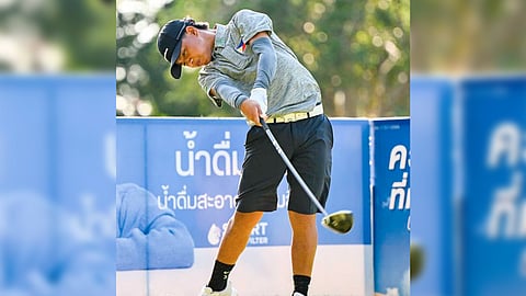 Apollo Batican keeps his hopes alive in the Thailand Junior World Championships in Hua Hin, Thailand on Friday.