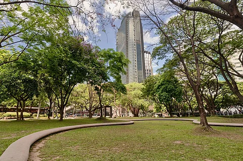 Ayala Triangle Gardens.