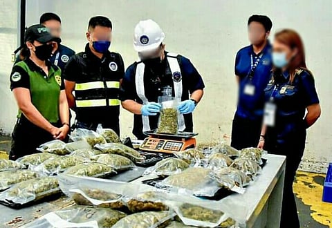 BOC-NAIA seizes over P10 million worth of Kush