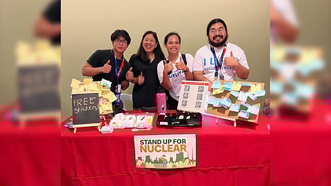 Members of Alpas Pinas with lead convenor Gayle Certeza (second from left).