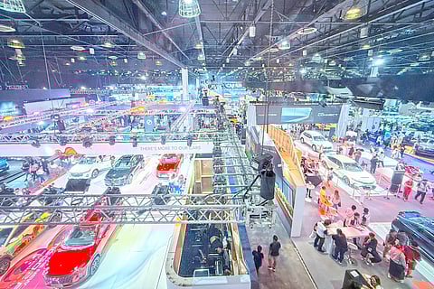 Main Exhibit Hall of the 9th Philippine International Motor Show.